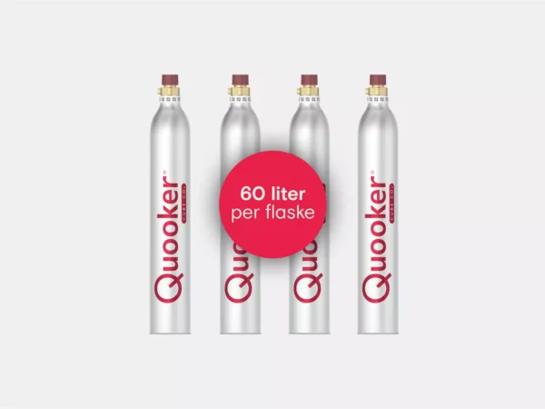 CO₂-flasker Quooker CUBE, 4 stk.