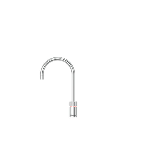 Quooker Nordic single tap Round i krom med kogendevandshane