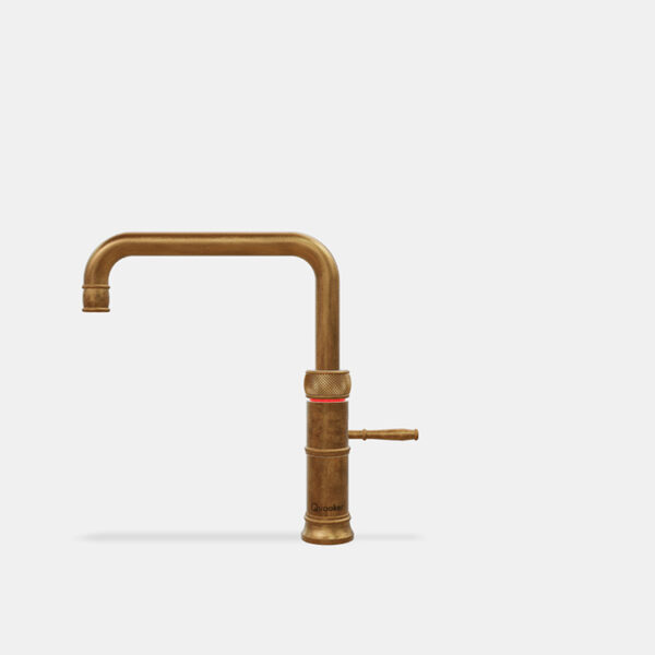 poster-classic-fusion-square-patina.jpg Quooker Classic Fusion Square Bruneret messing, COMBI+